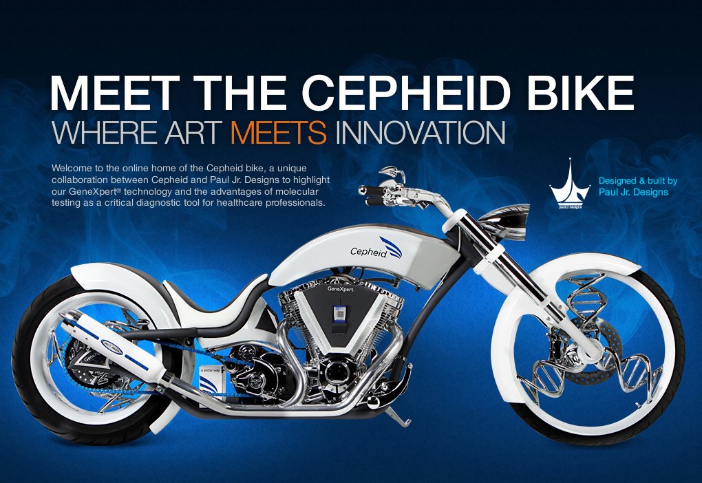 Meet the Cepheid Bike: Where Art Meets Innovation